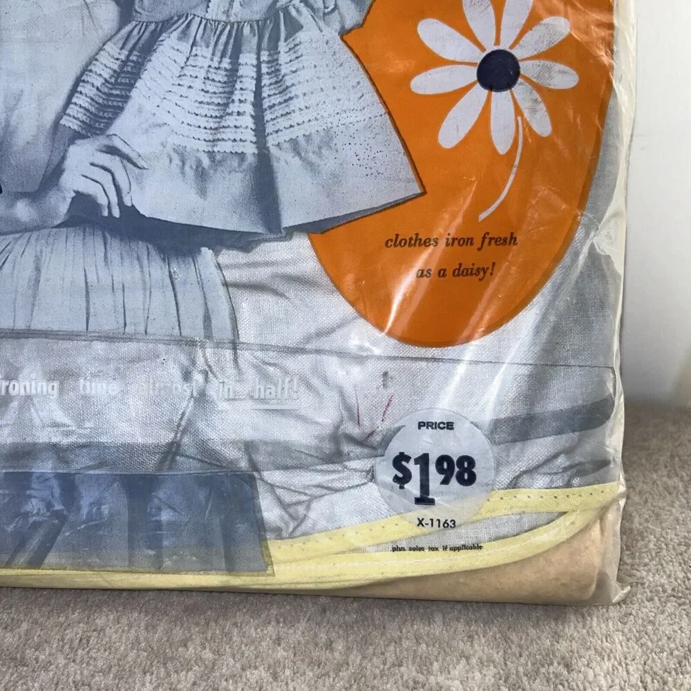 Vintage Ironing Board Cover 1960 NEW Pacific Silicone